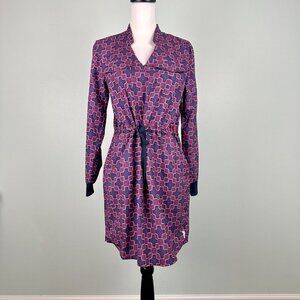 William Murray Classic Driver Sincheable Waist Pattern Athleisure Golf Dress NWT